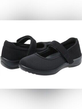 Orthofeet Springfield Mary Jane Shoes Women's 7.5 X-Wide Black Orthopedic 827